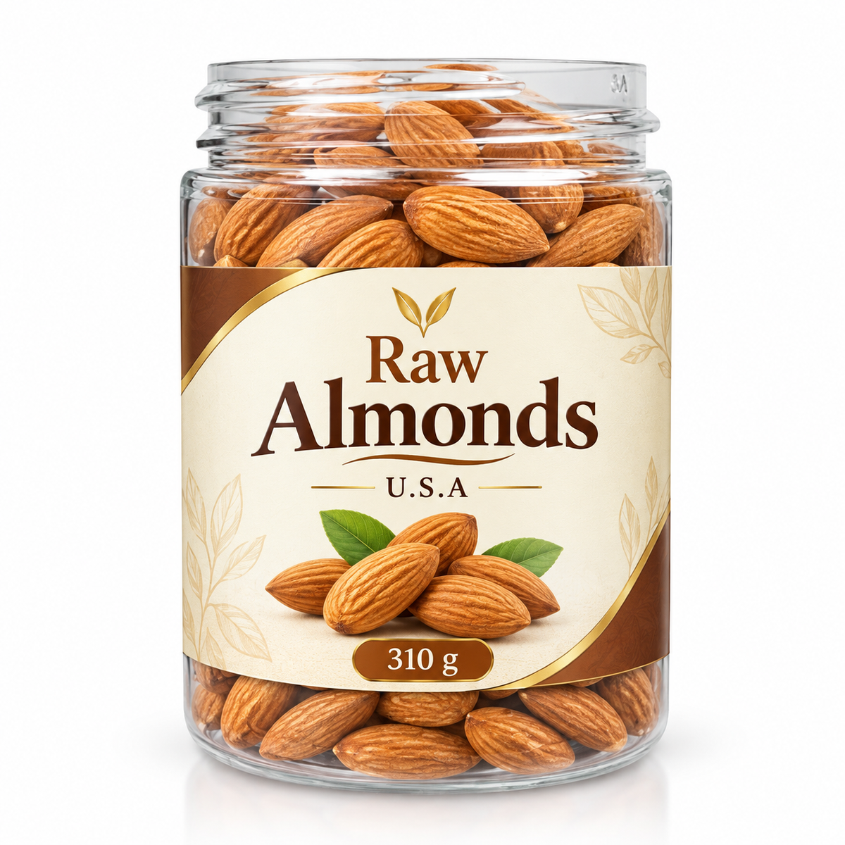Raw Almonds 310 g (USA)