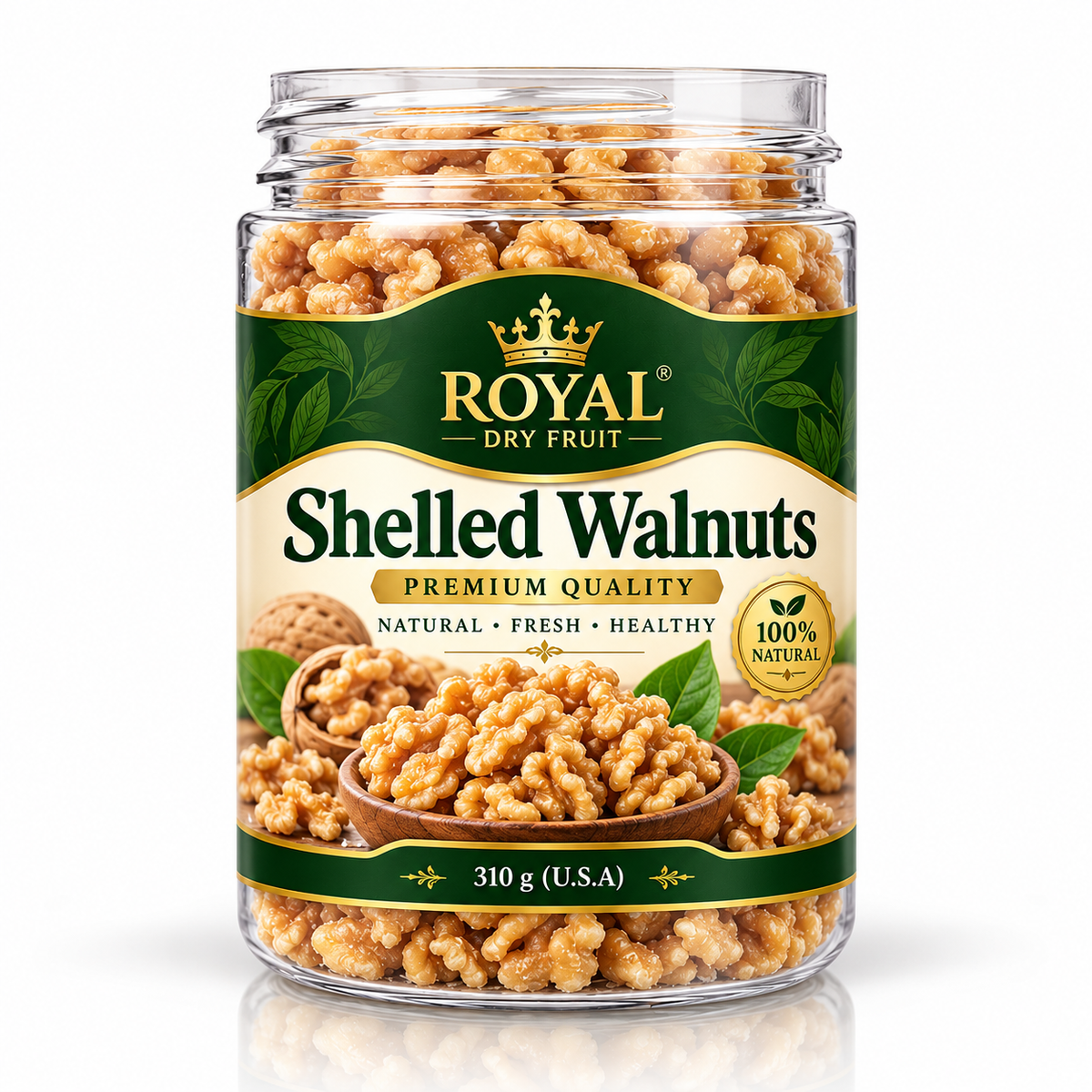 Shelled Walnuts 310g
