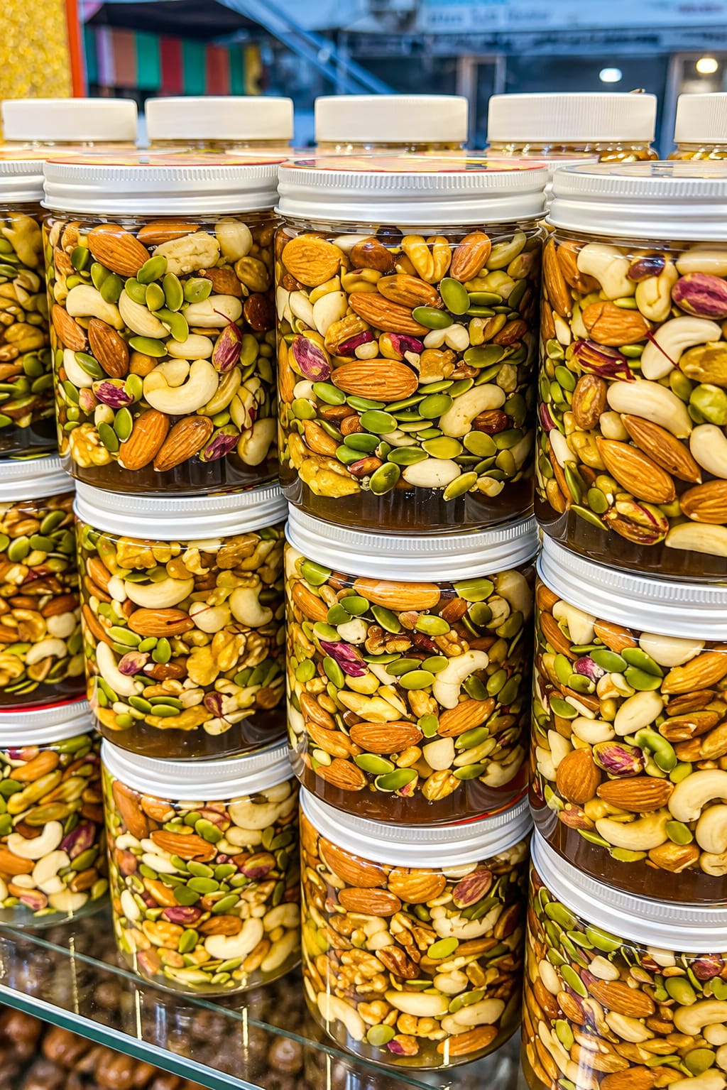 Premium Zafraan Mixed Dry Fruits in Honey | Royal Honey Nuts Jar – Royal Dry Fruit