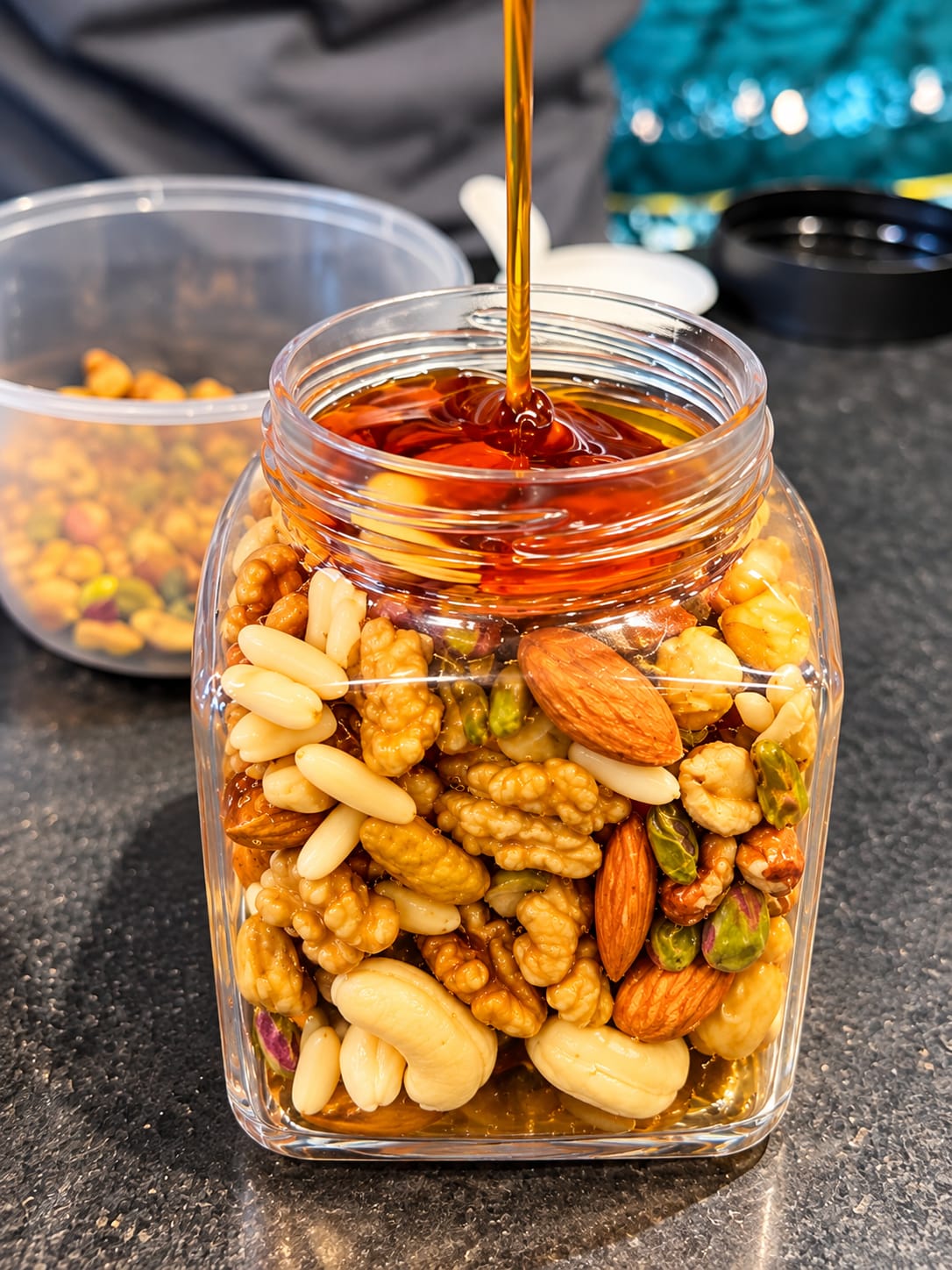 Premium Zafraan Mixed Dry Fruits in Honey | Royal Honey Nuts Jar – Royal Dry Fruit
